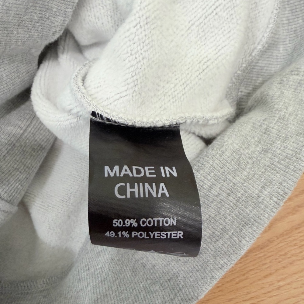 88Rising Essentials Gray Graphic Hoodie Tiger Back Print Streetwear Unisex Small - Picture 7 of 7